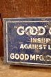 画像2: dp-260322-06 GOOD MFG. Co, INC / 〜1950's "GOOD" GOODS RUBBER RINGS TIN BOX (2)
