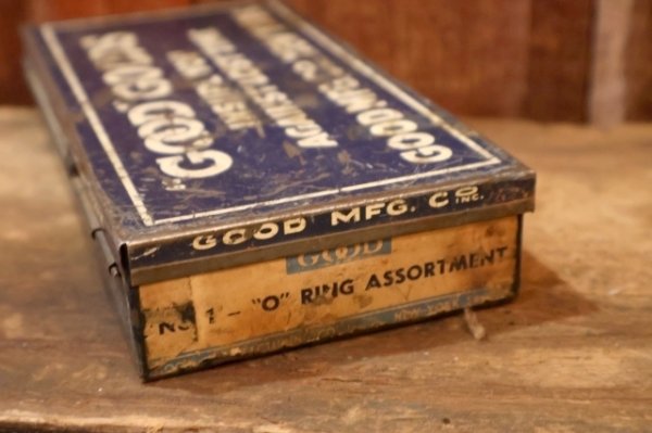 画像6: dp-260322-06 GOOD MFG. Co, INC / 〜1950's "GOOD" GOODS RUBBER RINGS TIN BOX