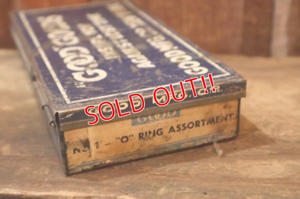 画像6: dp-260322-06 GOOD MFG. Co, INC / 〜1950's "GOOD" GOODS RUBBER RINGS TIN BOX