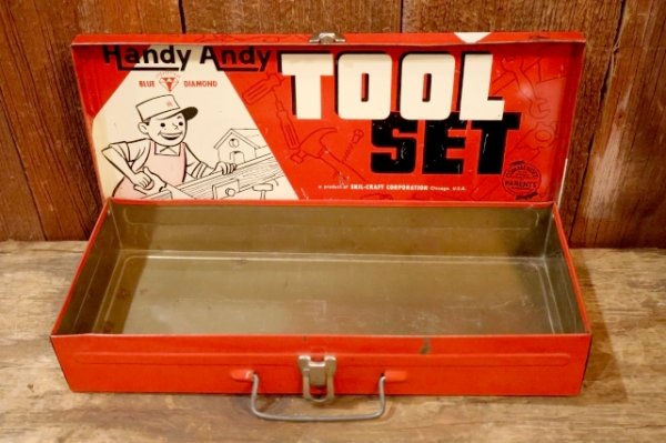 画像7: dp-260322-03 Handy Andy 1960's TOOL SET BOX