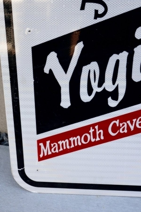 画像10: ct-260204-08 【店頭ピックのみ・発送不可】Yogi Bear's JELLYSTONE PARK CAMP-RESORT ROAD SIGN