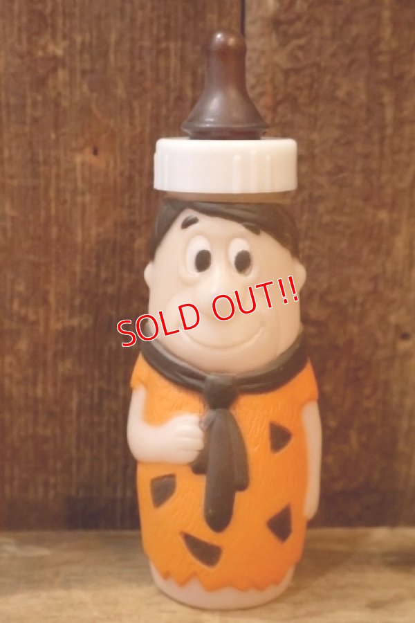 画像1: ct-260322-17 Fred Flintstone / evenflo 1977 Baby Bottle