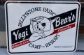 ct-260204-08 【店頭ピックのみ・発送不可】Yogi Bear's JELLYSTONE PARK CAMP-RESORT ROAD SIGN