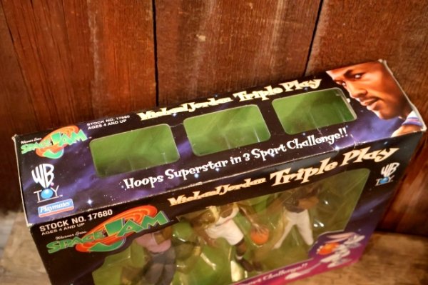 画像11: ct-260322-04 SPACE JAM / Playmates 1996 Michael Jordan Triple Play