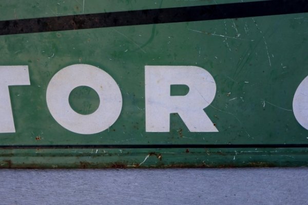 画像11: dp-260204-02  【※店頭ピックのみ】QUAKER STATE MOTOR OIL 1940's METAL SIGN