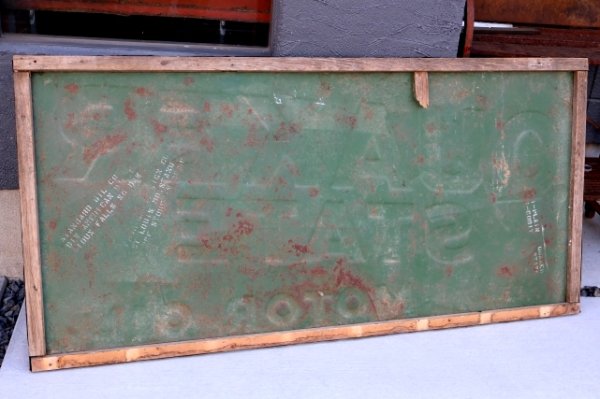 画像18: dp-260204-02  【※店頭ピックのみ】QUAKER STATE MOTOR OIL 1940's METAL SIGN