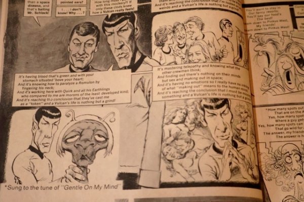 画像4: ct-260322-16 MAD MAGAZINE No.186 October 1976 "Star Trek"
