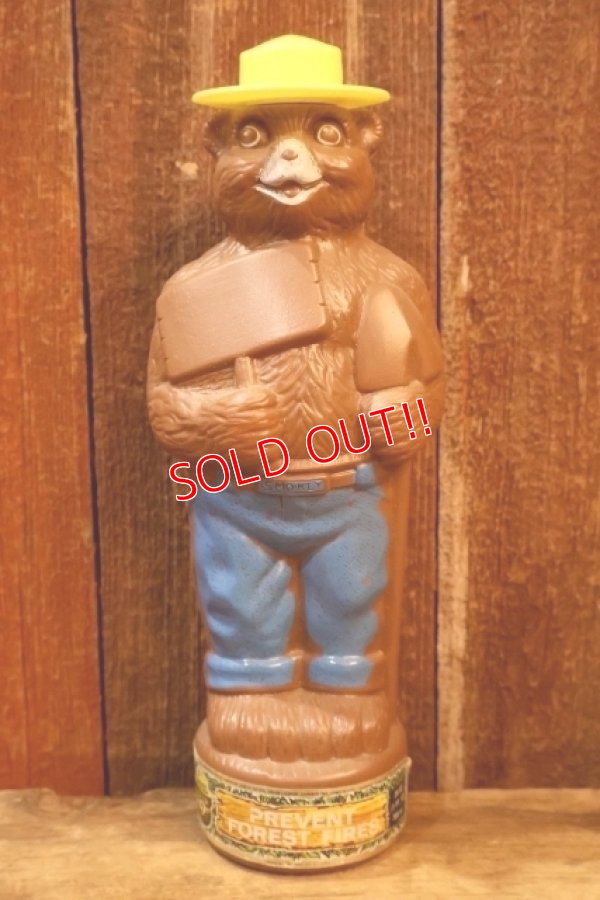 画像1: ct-260325-29 Smokey Bear / 1970's Bubble Bath Bottle