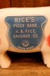 画像2: ct-260325-46 R.B. RICE SAUSAGE COMPANY / RICE'S 1950's PIGGY BANK (2)