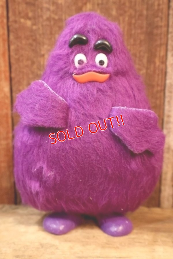 画像1: ct-260325-03 McDonald's / Remco 1976 Doll "Grimace"