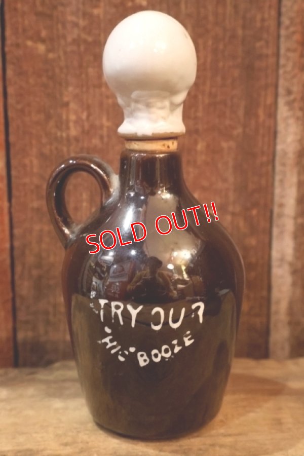 画像6: dp-260325-17 SONSCO 1950's-1960's Skull Decanter Bottle