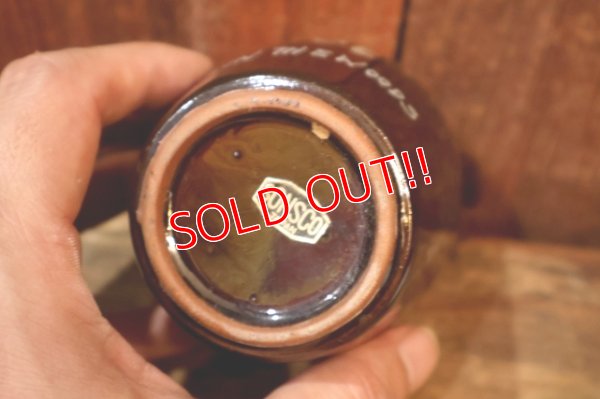 画像9: dp-260325-17 SONSCO 1950's-1960's Skull Decanter Bottle