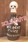 dp-260325-17 SONSCO 1950's-1960's Skull Decanter Bottle
