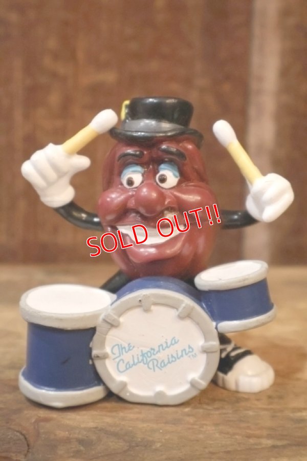 画像1: ct-260325-25 The California Raisins / 1988 PVC Figure "Drummer"