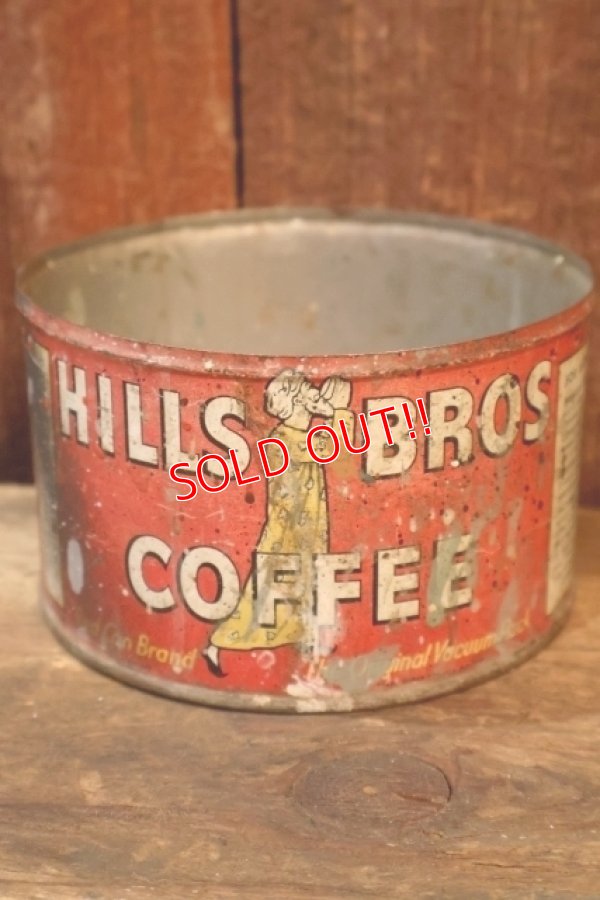 画像3: dp-260226-05 HILLS BROS COFFEE 1950's ONE POUND CAN