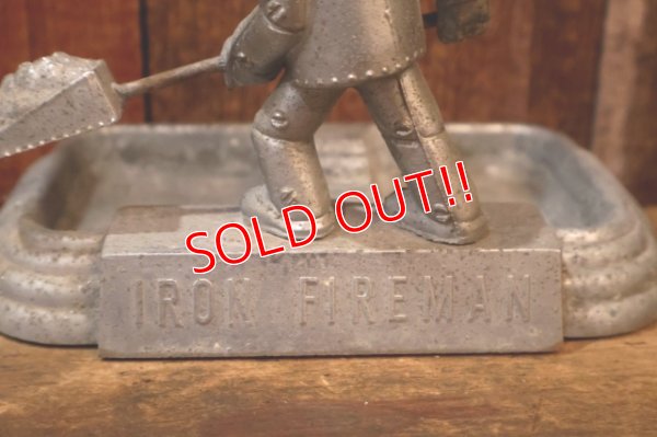 画像8: ct-260322-22 IRON FIREMAN 1950's-1960's Advertising Ashtray