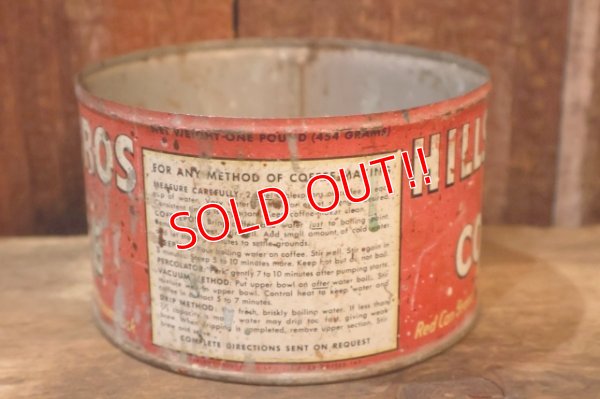 画像6: dp-260226-05 HILLS BROS COFFEE 1950's ONE POUND CAN
