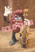 ct-260325-25 The California Raisins / 1988 PVC Figure "Bass Player"