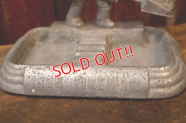 画像7: ct-260322-22 IRON FIREMAN 1950's-1960's Advertising Ashtray