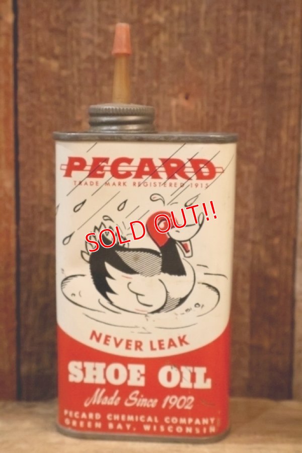 画像1: dp-260325-16 PECARD 1960's SHOE OIL CAN