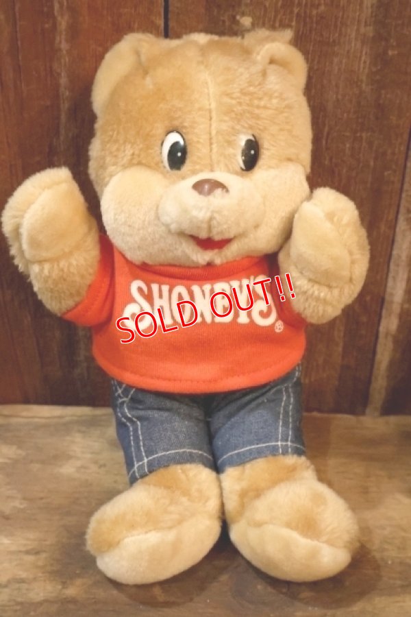 画像1: ct-260325-22 SHONEY'S BEAR 1990's Plush Doll