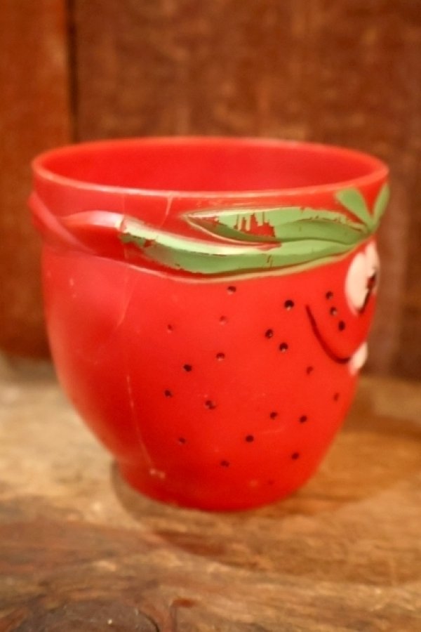 画像4: ct-260322-18 Pillsbury / 1970's Funny Face Plastic Mug "Freckle Face Strawberry 