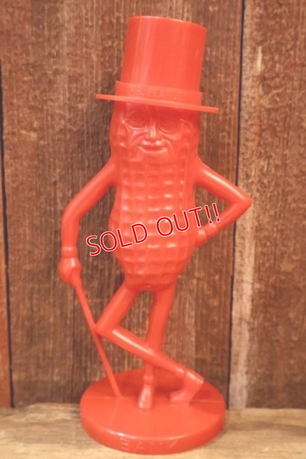 画像1: ct-260325-40 PLANTERS / MR.PEANUT 1950's Coin Bank (Red)