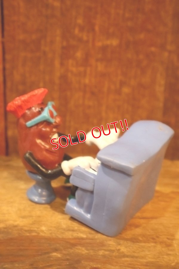 画像3: ct-260401-28 The California Raisins / 1989 PVC Figure "Red The Piano Player"