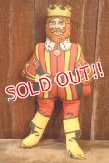 ct-260401-48 BURGER KING / The King 1970's Pillow Doll