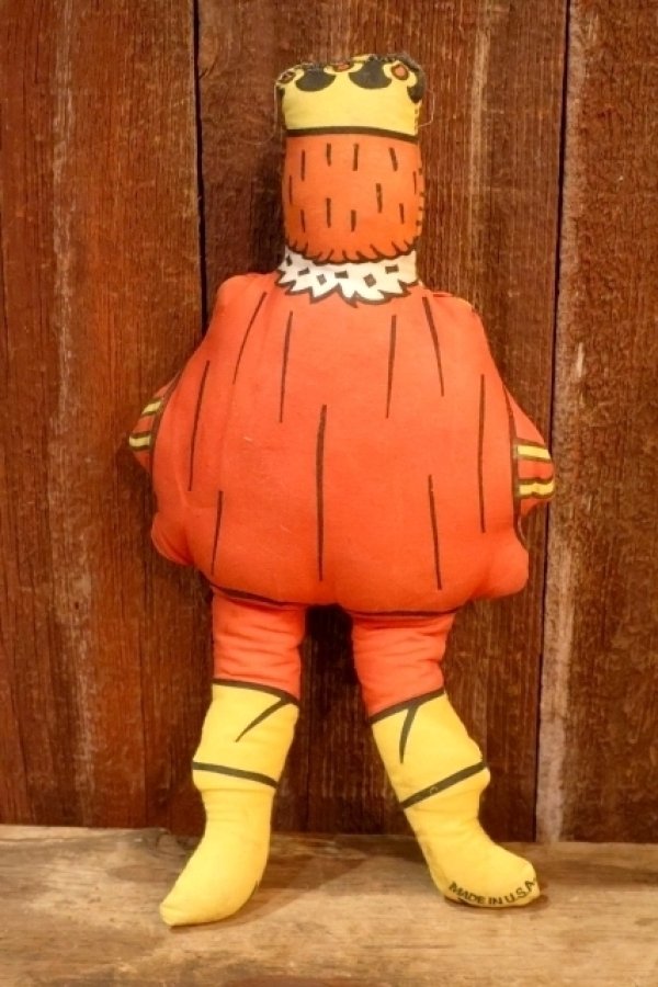 画像4: ct-260401-48 BURGER KING / The King 1970's Pillow Doll