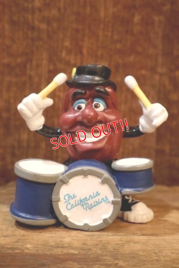 画像1: ct-260325-25 The California Raisins / 1988 PVC Figure "Drummer"