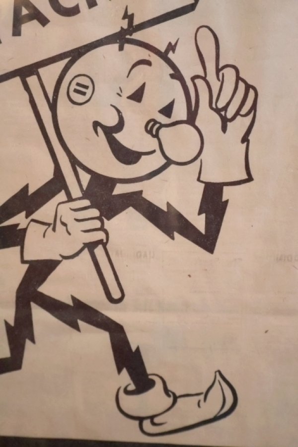画像3: ct-260401-02 Reddy Kilowatt / 1940's Newspaper Advertising