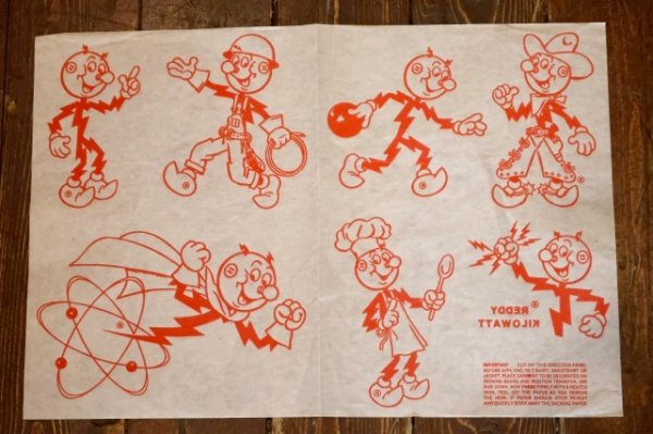 画像1: ct-260401-03 Reddy Kilowatt / 1960's Transfer