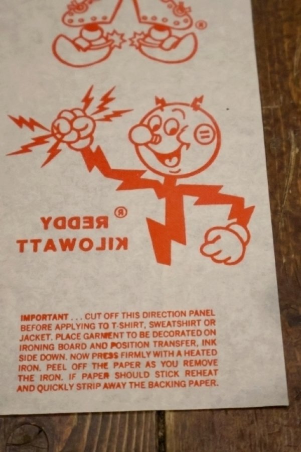 画像7: ct-260401-03 Reddy Kilowatt / 1960's Transfer
