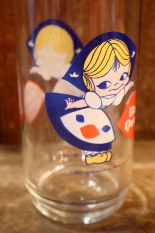 画像4: gs-260401-01 Dairy Queen / 1970's "Little Miss Dairy Queen" Novelty Glass