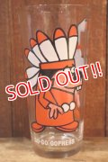 gs-260401-09 GO GO GOPHERS / PEPSI 1970's Collector Series 16 oz. Glass