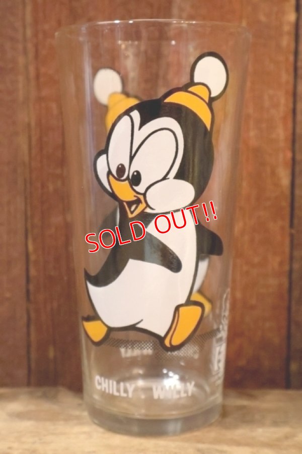 画像1: gs-260401-07 Chilly Willy / PEPSI 1970's 16 oz. Collector Series Glass