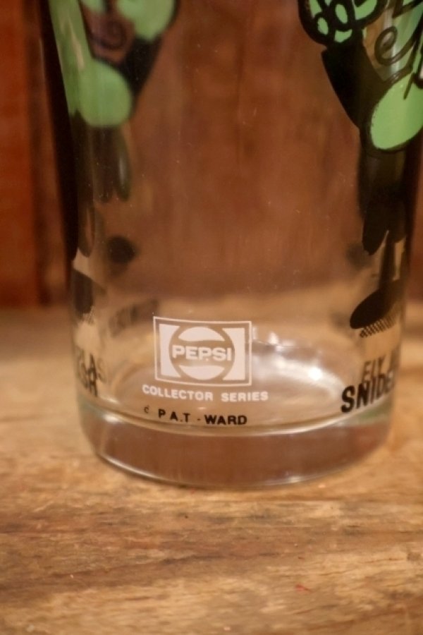 画像4: gs-241106-04 Snidely Whiplash / PEPSI 1970's Collector Series 12 oz. Glass