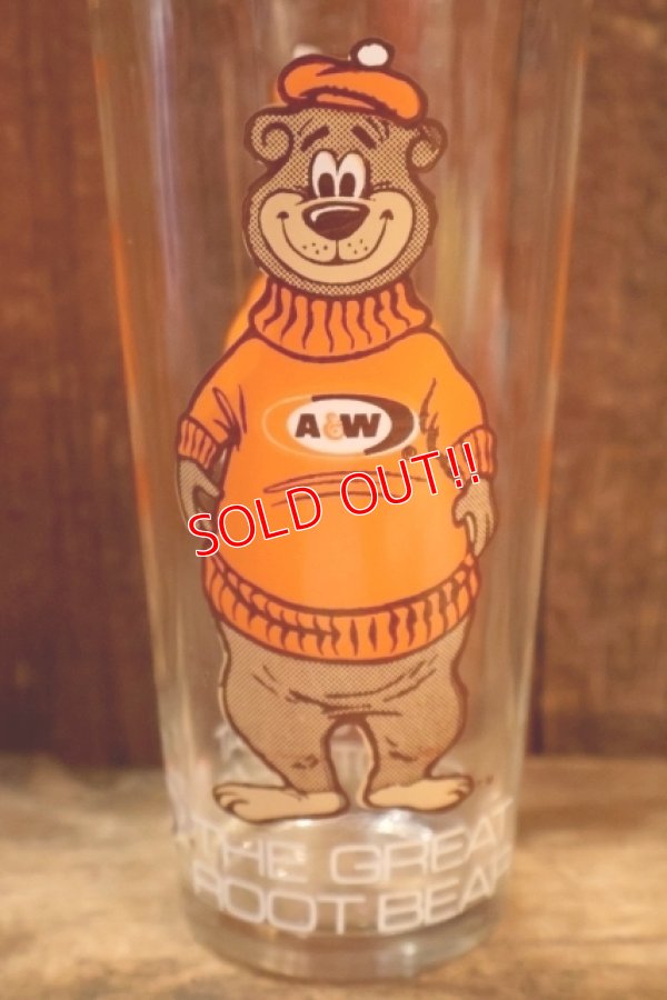 画像4: gs-260401-02 A&W Restaurant / 1980's Great Root Bear Glass