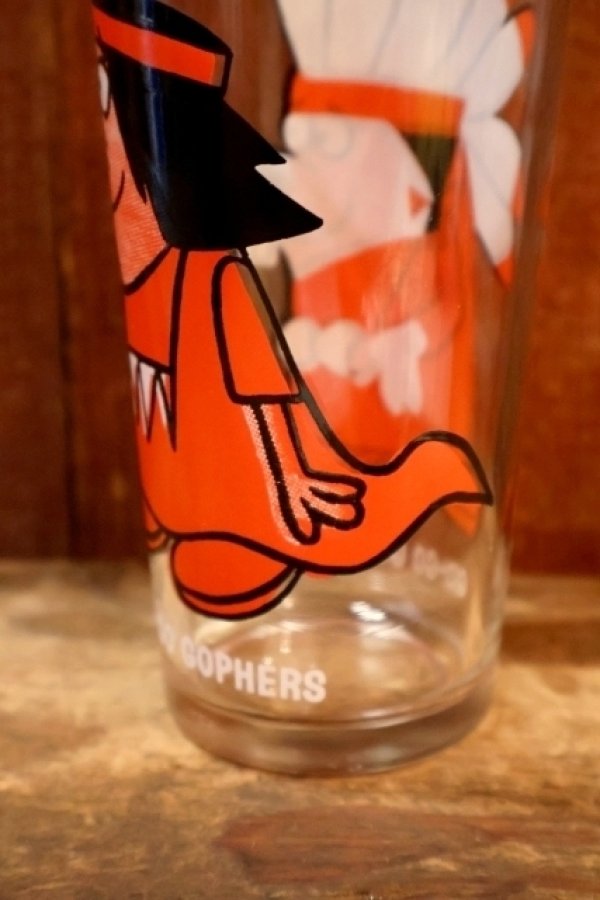 画像6: gs-260401-09 GO GO GOPHERS / PEPSI 1970's Collector Series 16 oz. Glass