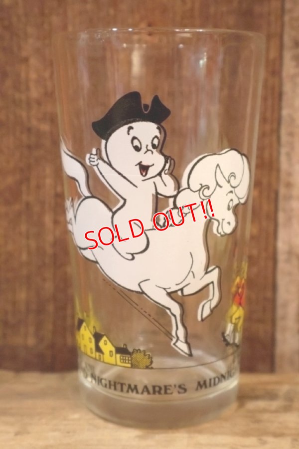 画像1: gs-251201-03 Casper & Nightmare / Arby's 1970's Novelty 12 oz. Glass