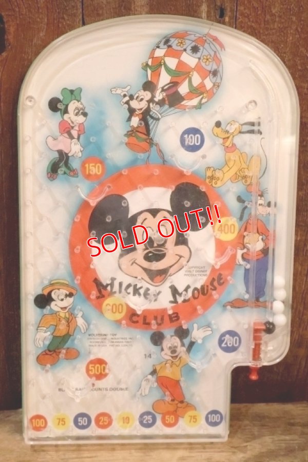 画像1: ct-250801-09 MICKEY MOUSE CLUB / WOLVERINE TOY 1965 ACTION GAME