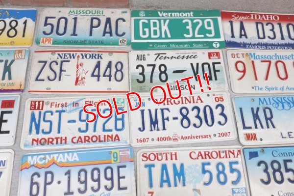 画像6: dp-230518-02 United States of America License Plates Full Set