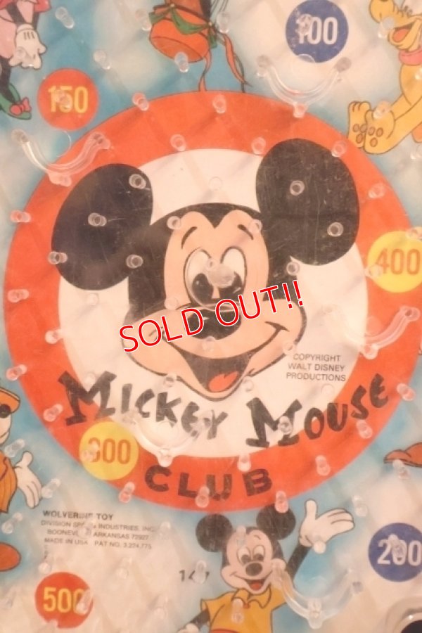 画像2: ct-250801-09 MICKEY MOUSE CLUB / WOLVERINE TOY 1965 ACTION GAME