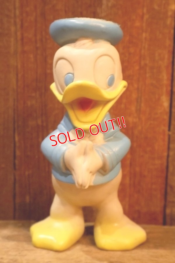 画像1: ct-260401-42 Donald Duck / DELL 1960's Rubber Doll
