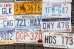 画像9: dp-230518-02 United States of America License Plates Full Set (9)