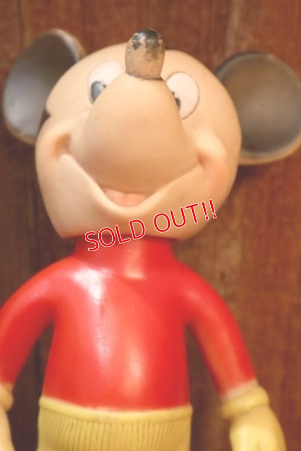画像3: ct-260401-20 Mickey Mouse / Sun Rubber 1950's Rubber Doll 