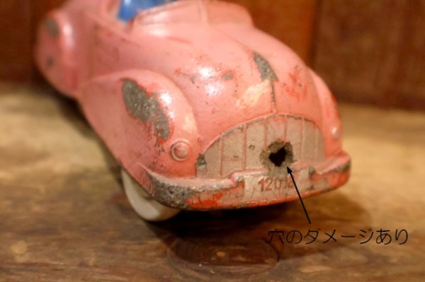 画像4: ct-260401-18 Donald Duck & Pluto / SUN RUBBER 1930's-1940's Car Toy