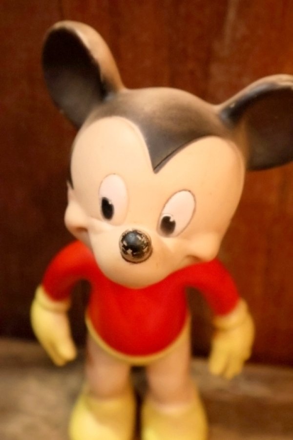 画像2: ct-260401-20 Mickey Mouse / Sun Rubber 1950's Rubber Doll 