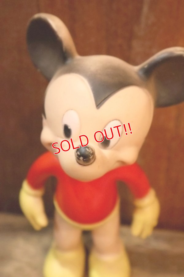 画像2: ct-260401-20 Mickey Mouse / Sun Rubber 1950's Rubber Doll 